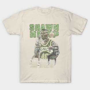 Shawn Kemp the reignman vintage cracked T-Shirt